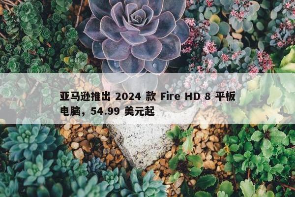 亚马逊推出 2024 款 Fire HD 8 平板电脑，54.99 美元起