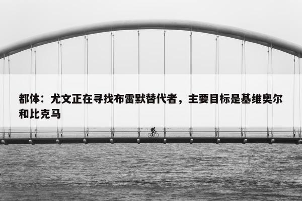 都体：尤文正在寻找布雷默替代者，主要目标是基维奥尔和比克马