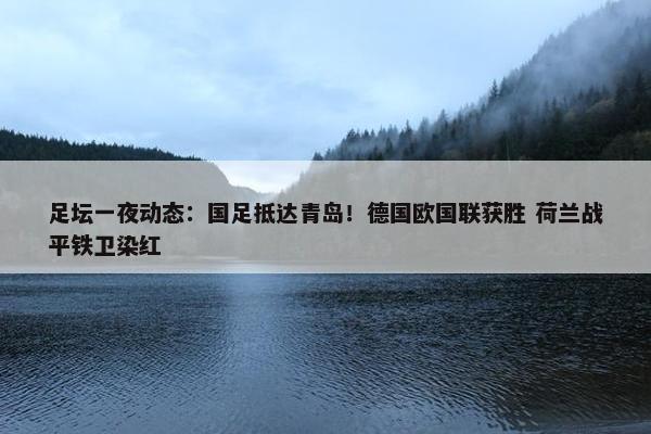 足坛一夜动态：国足抵达青岛！德国欧国联获胜 荷兰战平铁卫染红