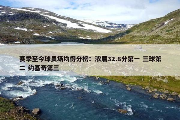 赛季至今球员场均得分榜：浓眉32.8分第一 三球第二 约基奇第三