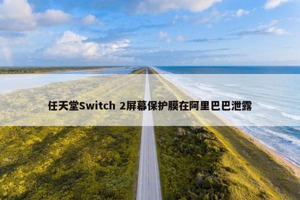 任天堂Switch 2屏幕保护膜在阿里巴巴泄露