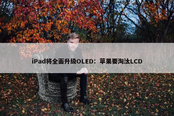 iPad将全面升级OLED：苹果要淘汰LCD