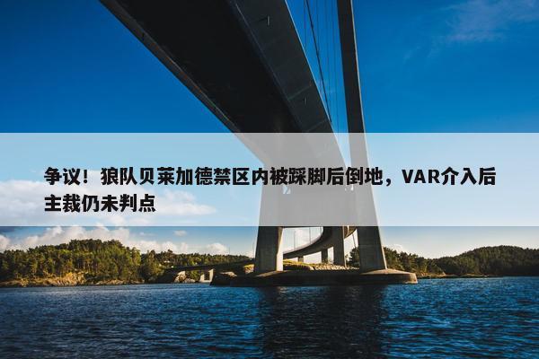 争议！狼队贝莱加德禁区内被踩脚后倒地，VAR介入后主裁仍未判点