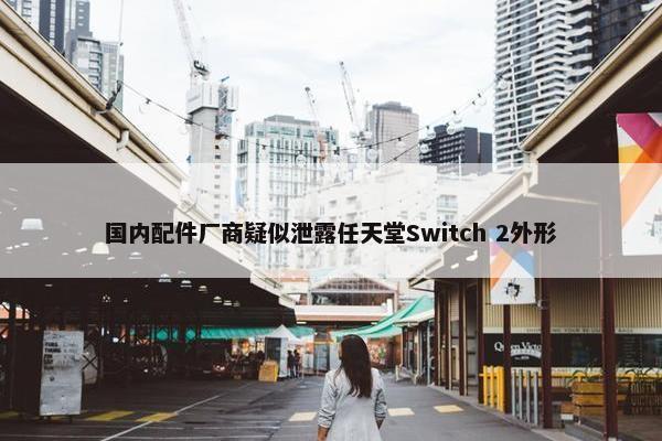 国内配件厂商疑似泄露任天堂Switch 2外形