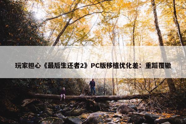 玩家担心《最后生还者2》PC版移植优化差：重蹈覆辙