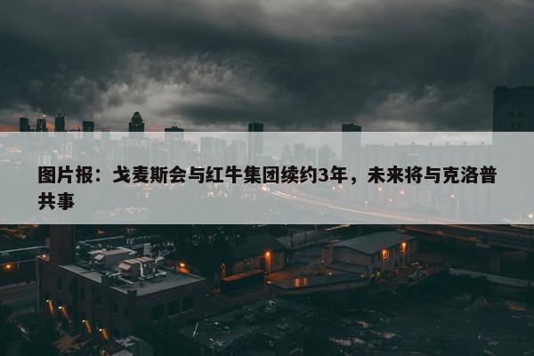 图片报：戈麦斯会与红牛集团续约3年，未来将与克洛普共事