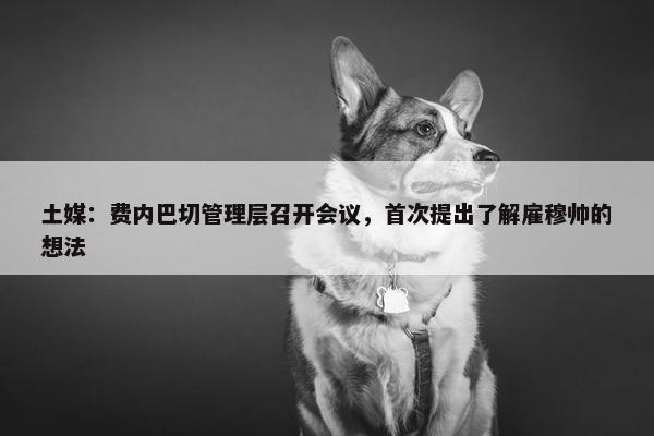 土媒：费内巴切管理层召开会议，首次提出了解雇穆帅的想法