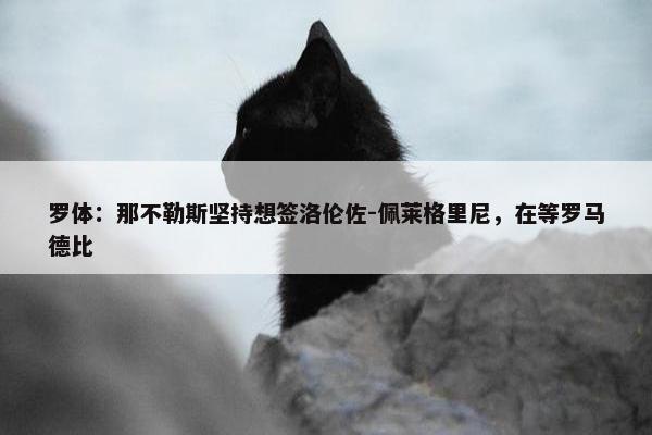 罗体：那不勒斯坚持想签洛伦佐-佩莱格里尼，在等罗马德比