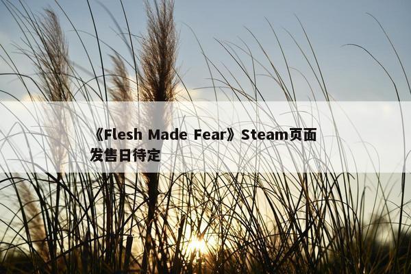 《Flesh Made Fear》Steam页面 发售日待定