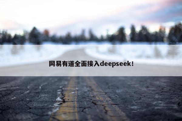 网易有道全面接入deepseek！